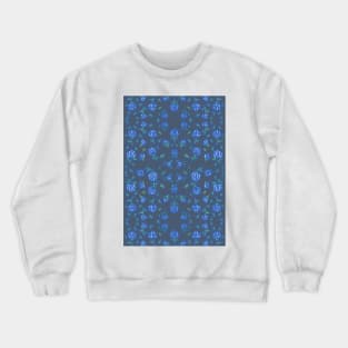 Geometric Delicious Floral Garden 6 Crewneck Sweatshirt